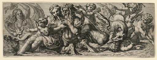 Ornamental Frieze with Sea Nymphs