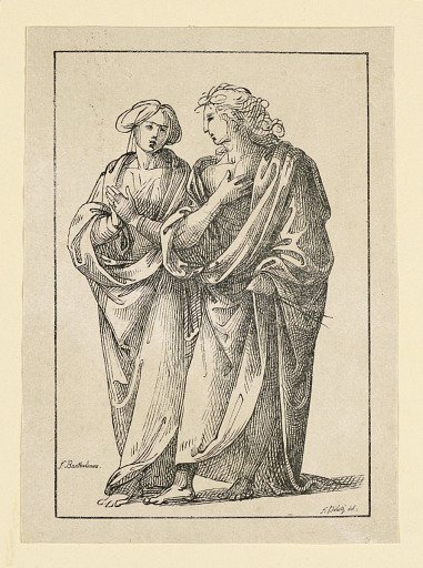 Two Standing Figures