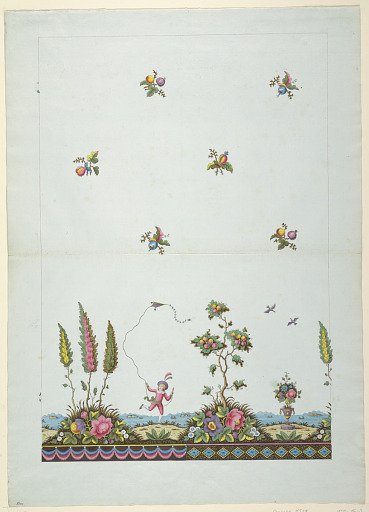 Design for a Block-printed Cotton Handkerchief