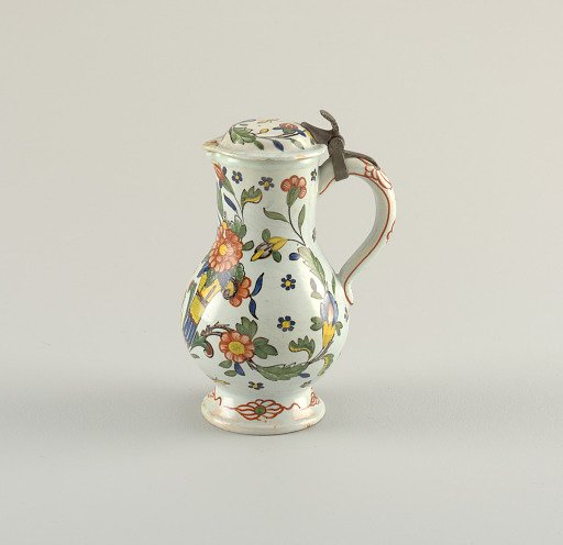 Milk Jug with Horn of Plenty and Flowers