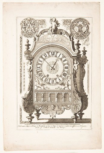 Design for a table clock