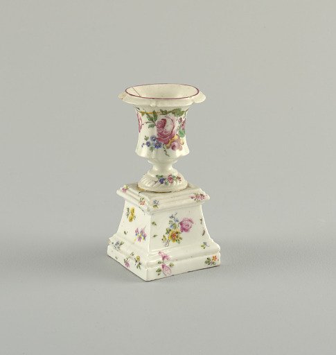Miniature Vase on Pedestal (One of a Pair)
