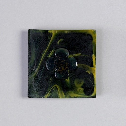 Tile with Quatrefoil Design