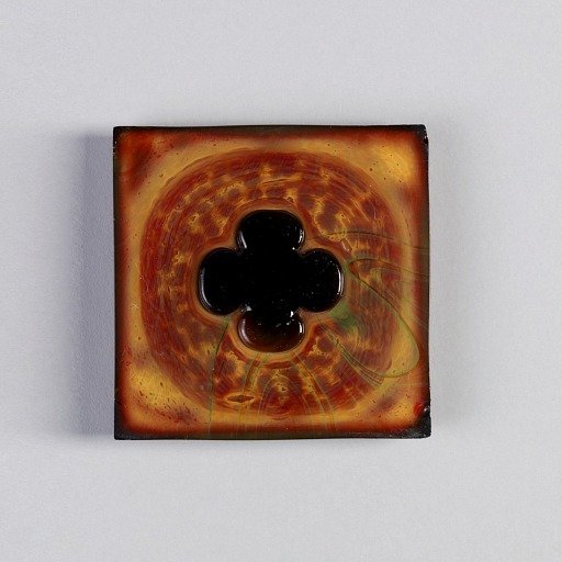 Tile with Quatrefoil Design