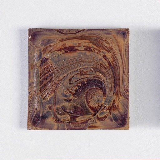 Tile with Swirl Design