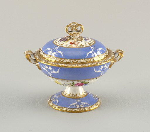 Preserve Tureen with Stand, from a Dessert Service