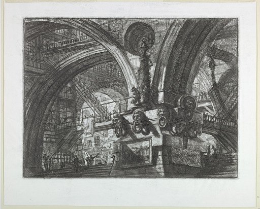 Carceri Series, Plate XV