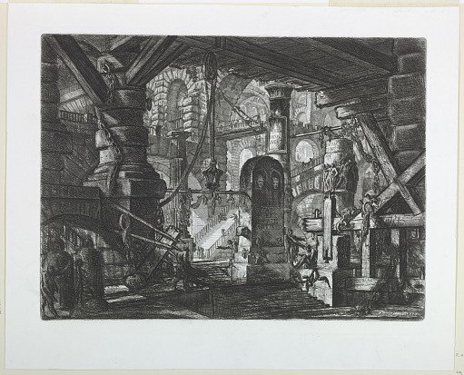 Carceri Series, Plate XVI