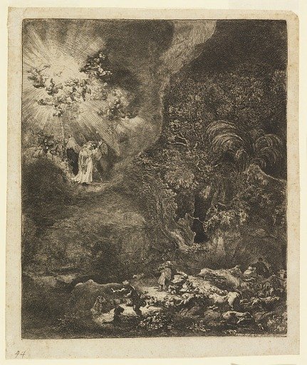 Angel Appearing to the Shepherds