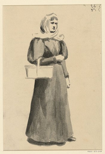 Woman with a Basket