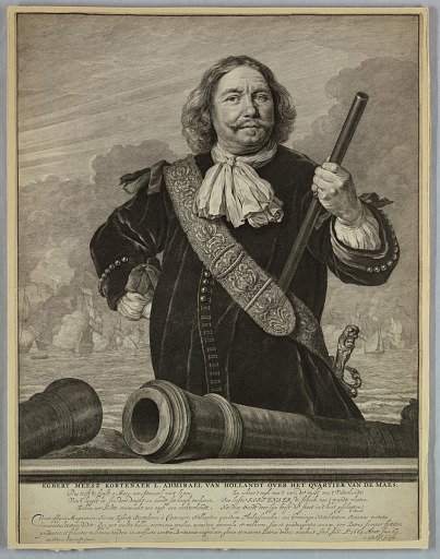 Portrait of Admiral Egbert Meesz Kortenaer