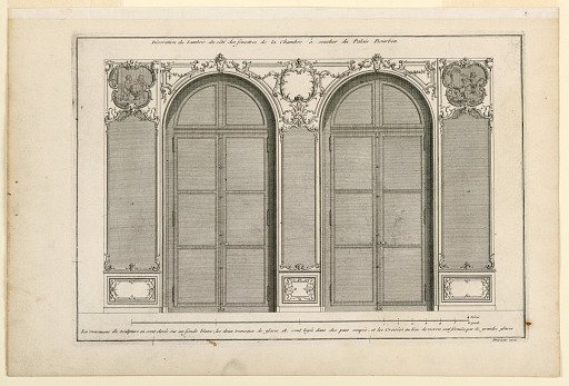 Decoration of the Bedroom in Palais Bourbon