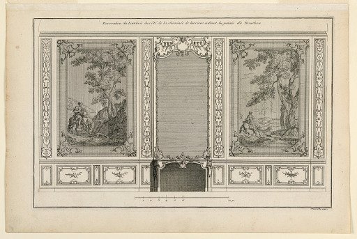 Panelling of the Cabinet in Palais Bourbon
