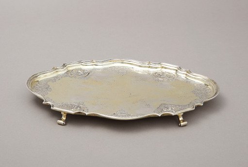 Salver with Four Continents