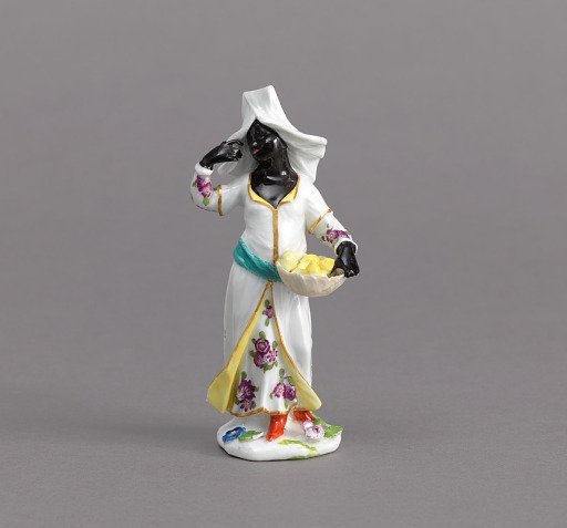 Blackamoor Figure of a Fruit Vendor