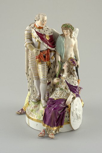 Allegorical Figural Group Depicting the "Peace of Basel"