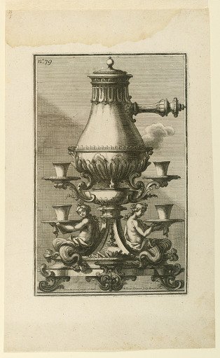 Coffee-pot and Stand from