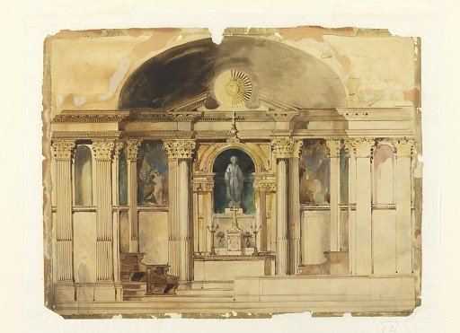 Rendering of Chancel