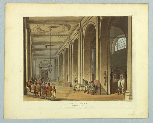 King's Mews, from "Ackermann's Repository"