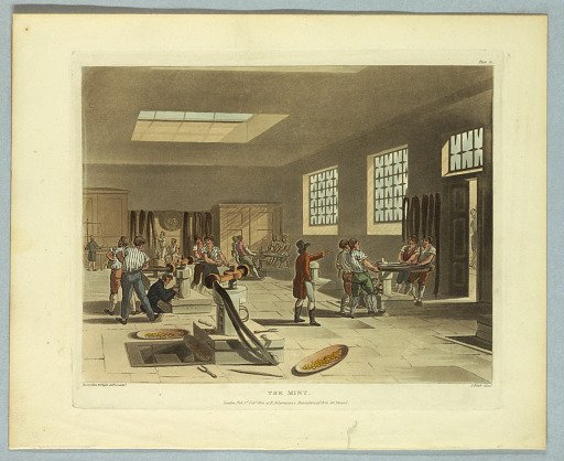 The Mint, from "Ackermann's Repository"