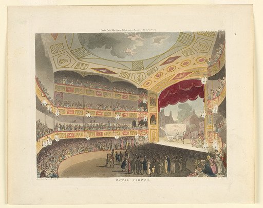 Royal Circus from Ackermann's Repository