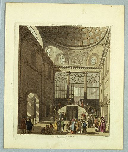 Sadlers Wells Theatre, from "Ackermann's Repository"