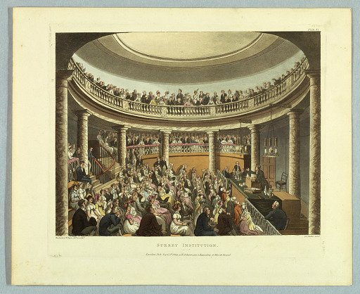 Survey Institution, from "Ackermann's Repository"