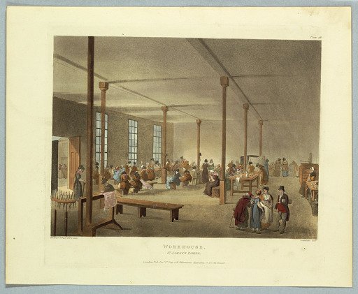 Workhouse, St. James Parish, from "Ackermann's Repository"