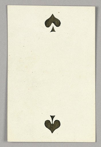Two of Spades from Set of "Jeu Imperial–Second Empire–Napoleon III" Playing Cards