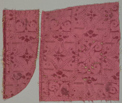 slashed silk satin