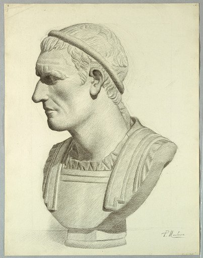 Bust of a Roman Senator (rendering from a plaster cast)