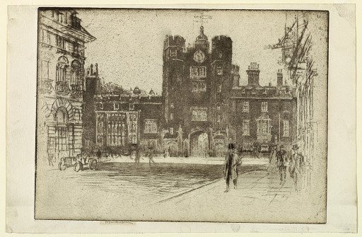St. James's Palace from St. James's Street