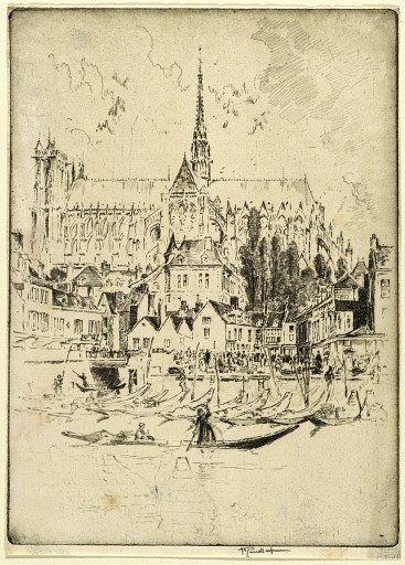 Amiens from the River
