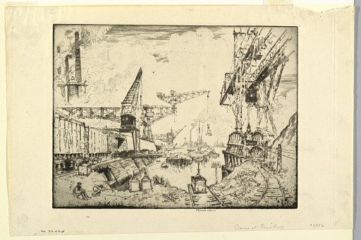 Cranes at Duisburg