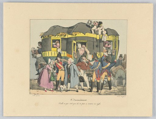 Voila ce que c'est que de ne pas se mettre en règle, Plate 8 from "Inconvénient"
