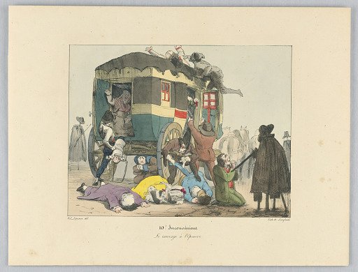 Le courage à l'Epreuve, Plate 10 from "Inconvénient"