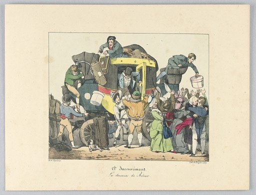 Les douceurs du Retour, Plate 12 from "Inconvénient"