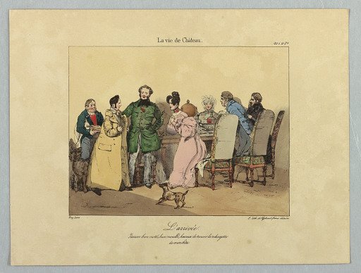 L'arrivées, from La vie de Château