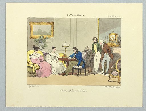 Nôtre Dame de Paris, from La vie de château