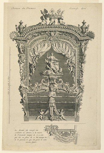 Rear View of the First Gilded Carriage