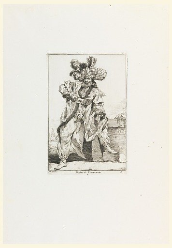 Bacha de Caramanie (A Pasha from Karamin), plate 7 from Caravanne du Sultan à la Mecque (The Sultan's Caravan to Mecca)