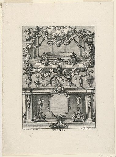 Unterschiedlich Augspurgische Goldschmidts Arbeit, "Hyms", Plate 4