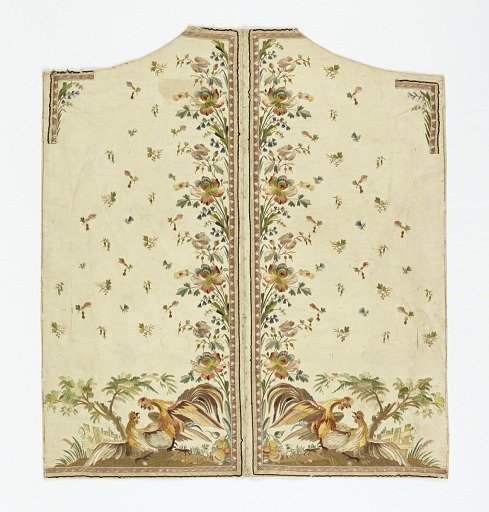 Uncut waistcoat front
