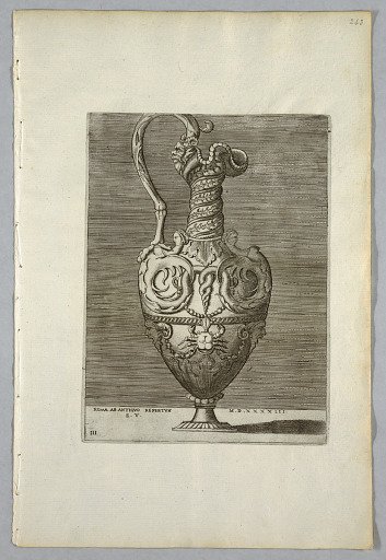 Vase (Plate 3 of Series)