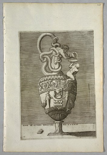 Vase (Plate 5 of a Series)