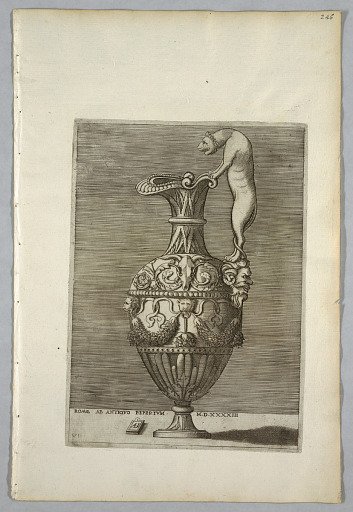 Vase (Plate 6 of a Series)