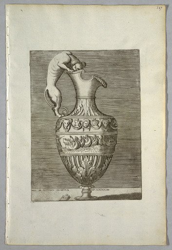 Vase (Plate 7 of a Series)