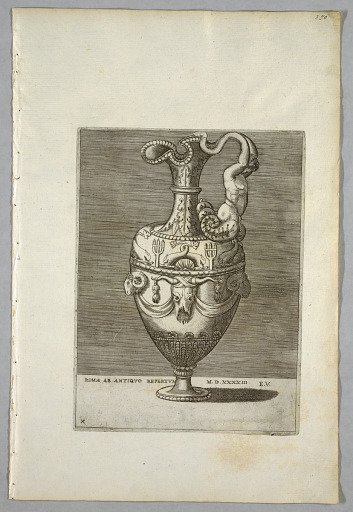Vase (Plate 10 of a Series)