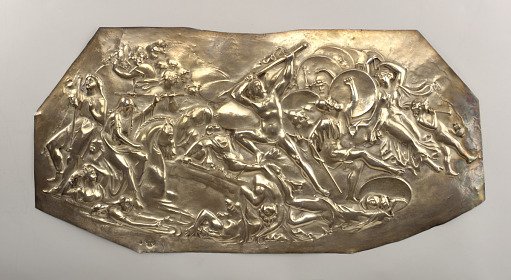 Panel with Battle Scene