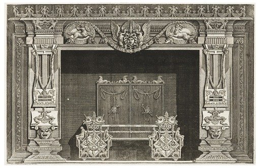 Chimneypiece, from Diverse Maniere d'adornare i cammini